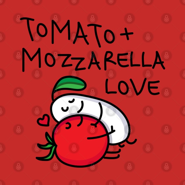 Tomato and mozzarella couple (b) by spontania