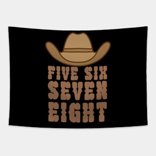 Five six seven eight Tapestry