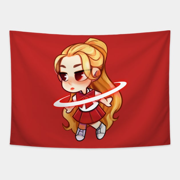 Kim Lip Tapestry by Amos The Fanboy