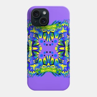 trial of the robot alien king ecopop Phone Case