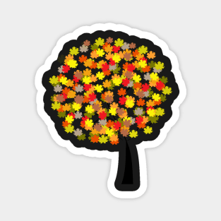 Tree of colors Magnet