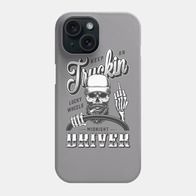 Midnight Driver Phone Case by workshop71