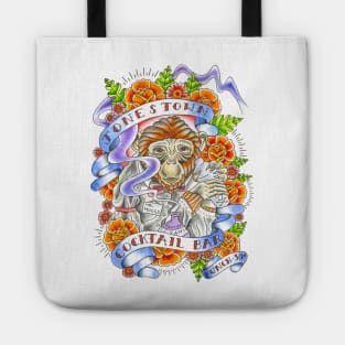 jonestown inspired tattoo design Tote