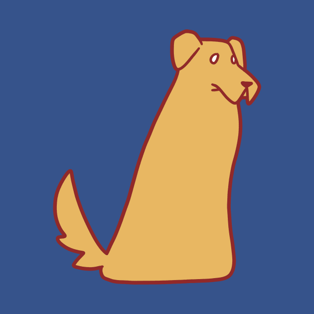 Golden Retriever Blob by saradaboru