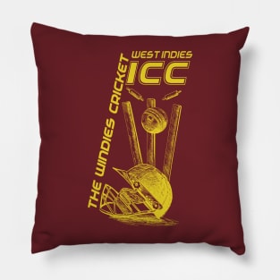 The West Indies Cricket Memorabilia Pillow