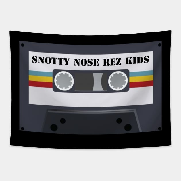 Snotty Nose Rez Kids / Cassette Tape Style Tapestry by Mieren Artwork 