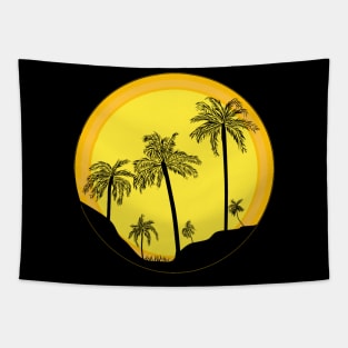 Sunset t-shirt Tapestry