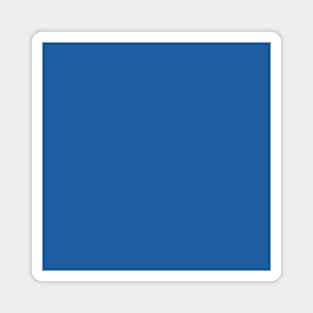 Strong Blue: Plain blue, classic medium cerulean, just color Magnet