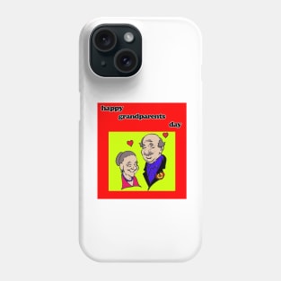 happy grandparents day Phone Case