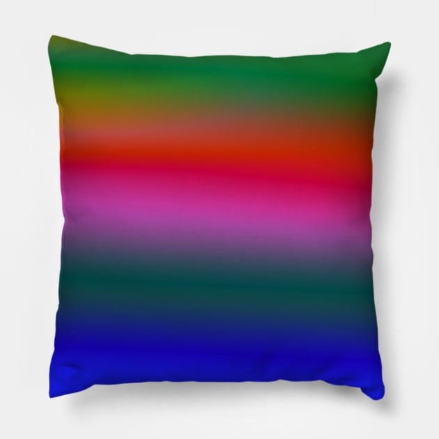 RED BLUE GREEN TEXTURE ART Pillow by Artistic_st