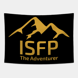 ISFP The Adventurer MBTI types 14E Myers Briggs personality gift with icon Tapestry