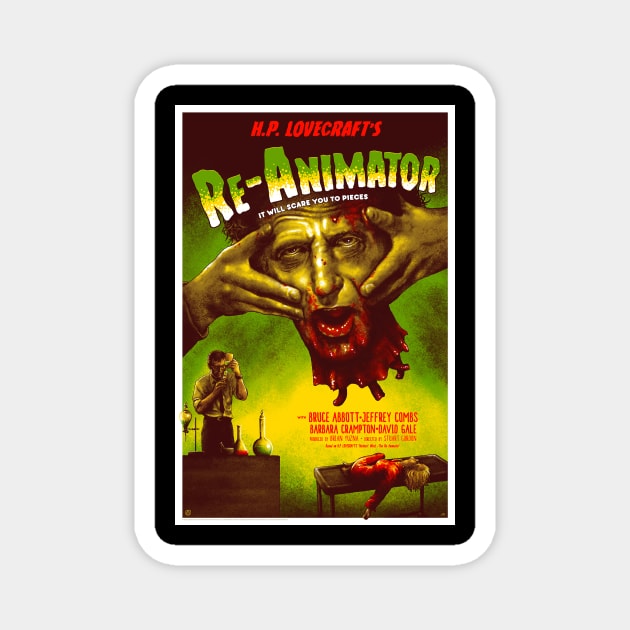 RE ANIMATOR Magnet by chudd