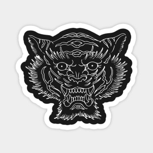 Tiger tattoo Magnet