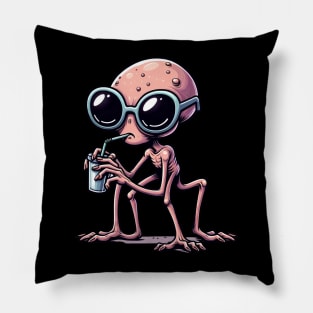 Aliens exist Pillow