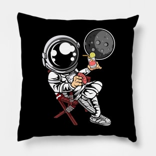 Astronaut Holiday Pillow