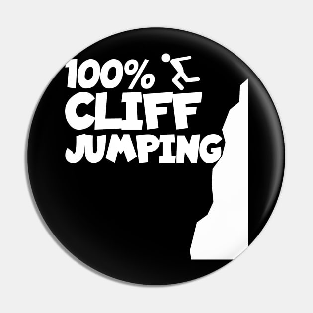 Cliff jumping Pin by maxcode