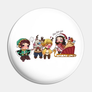 Demon Slayer Holiday Pin