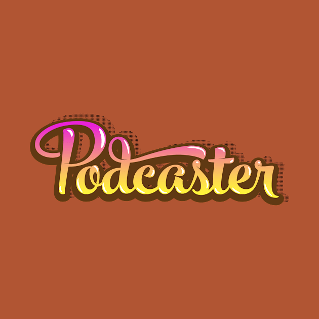 Fancy Podcaster by PodcasterApparel