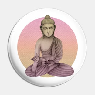 Buddha with cat 6 Pin