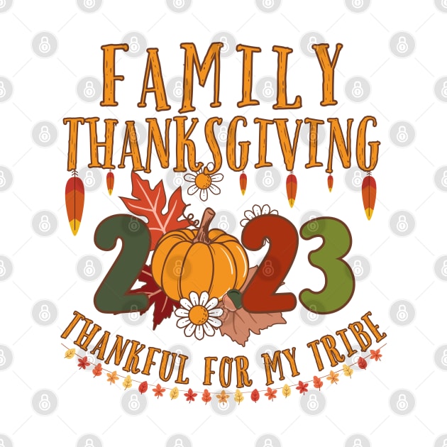 Family Thanksgiving 2023, Thanksgiving Matching Shirt 2023 by Merch4Days