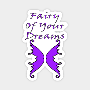 Fairy Of Your Dreams Purple Magnet