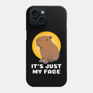 It's just my face Capybara Cartoon Phone Case