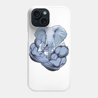 Gym Fitness Elephant Training Motivation Phone Case