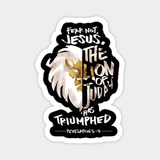 Jesus is the Lion of Judah Christian Magnet