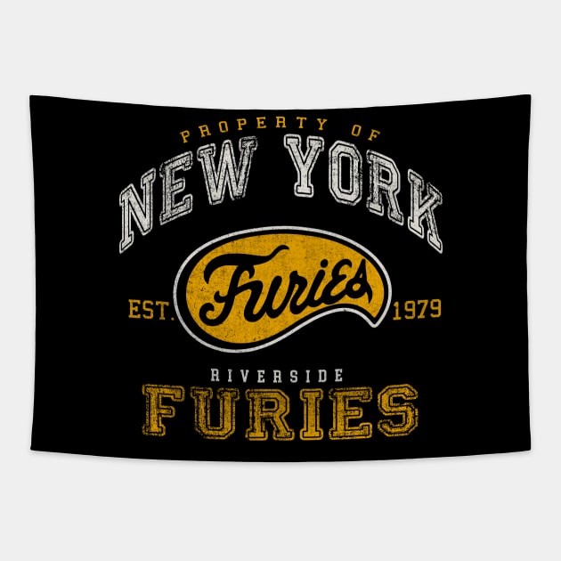 Property of New York Furies From Warriors Tapestry by Alema Art