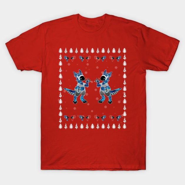 Christmas Protogen Fursuit Blue Tartan Candy Fursona Essential T-Shirt for  Sale by Surfer Dave Designs