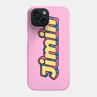 BTS Bangtan Park Jimin 90s name text army | Morcaworks Phone Case