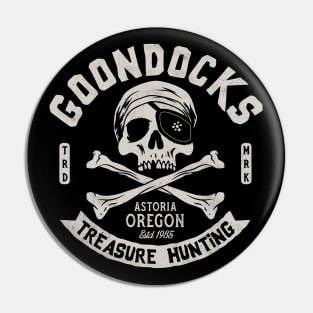 Goon Docks Treasure - Goonies - Retro Vintage 80's Cult Movie Pin