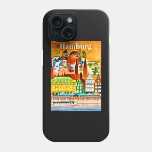 Hamburg, globetrotters Phone Case