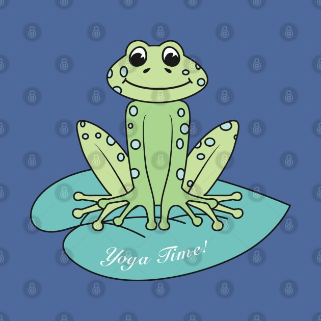 Frog yoga by mkbl