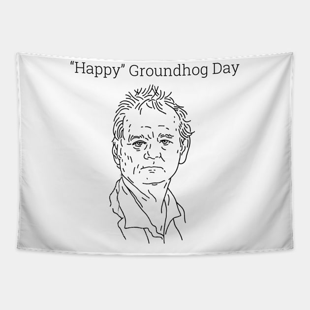 Groundhog Day Tapestry by marisaj4488