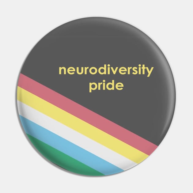 Neurodiversity Pride Pin by Quipplepunk