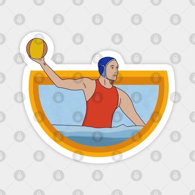 Water Polo Magnet by DiegoCarvalho