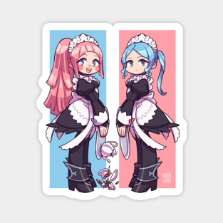 Felicia and Flora Magnet