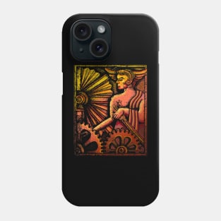 Steampunk Machine Man Phone Case