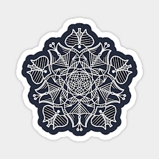 Lotus Mandala Magnet