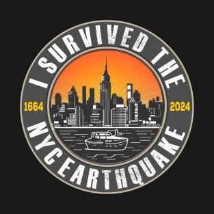 I Survived The Nyc Earthquake T-Shirt