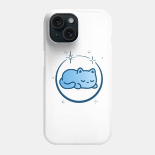 Cute Cat Kitten Kitty in Space Galaxy Phone Case