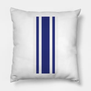 Retro Manchester United 1994 - 1996 Blue and White Striped 3rd Jersey Pillow