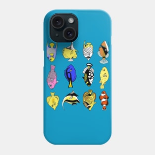 Coral Reef Fish Phone Case