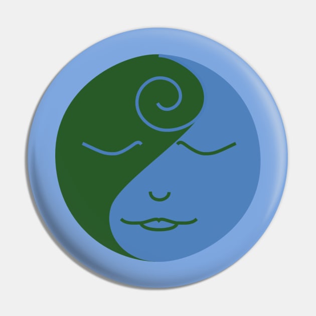 Tranquil Earth Pin by FunkilyMade