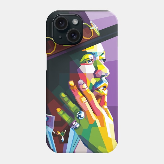 Guitar Legend Phone Case by Alkahfsmart