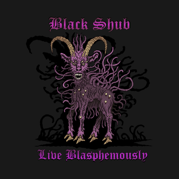 Discover Black Shub - Hp Lovecraft - T-Shirt