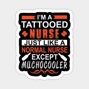 Tattooed Nurse Magnet