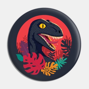 Tropic Raptor Pin