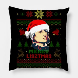 Franz Liszt Merry Lisztmas Pillow